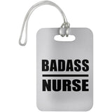 Badass Nurse - Luggage Bag Tag