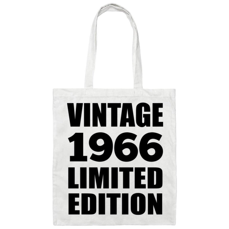 58th Birthday Vintage 1966 Limited Edition - Tote Bag White