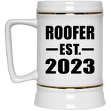 Roofer Established EST. 2023 - Beer Stein
