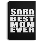 Sara Best Mom Ever - Canvas Portrait