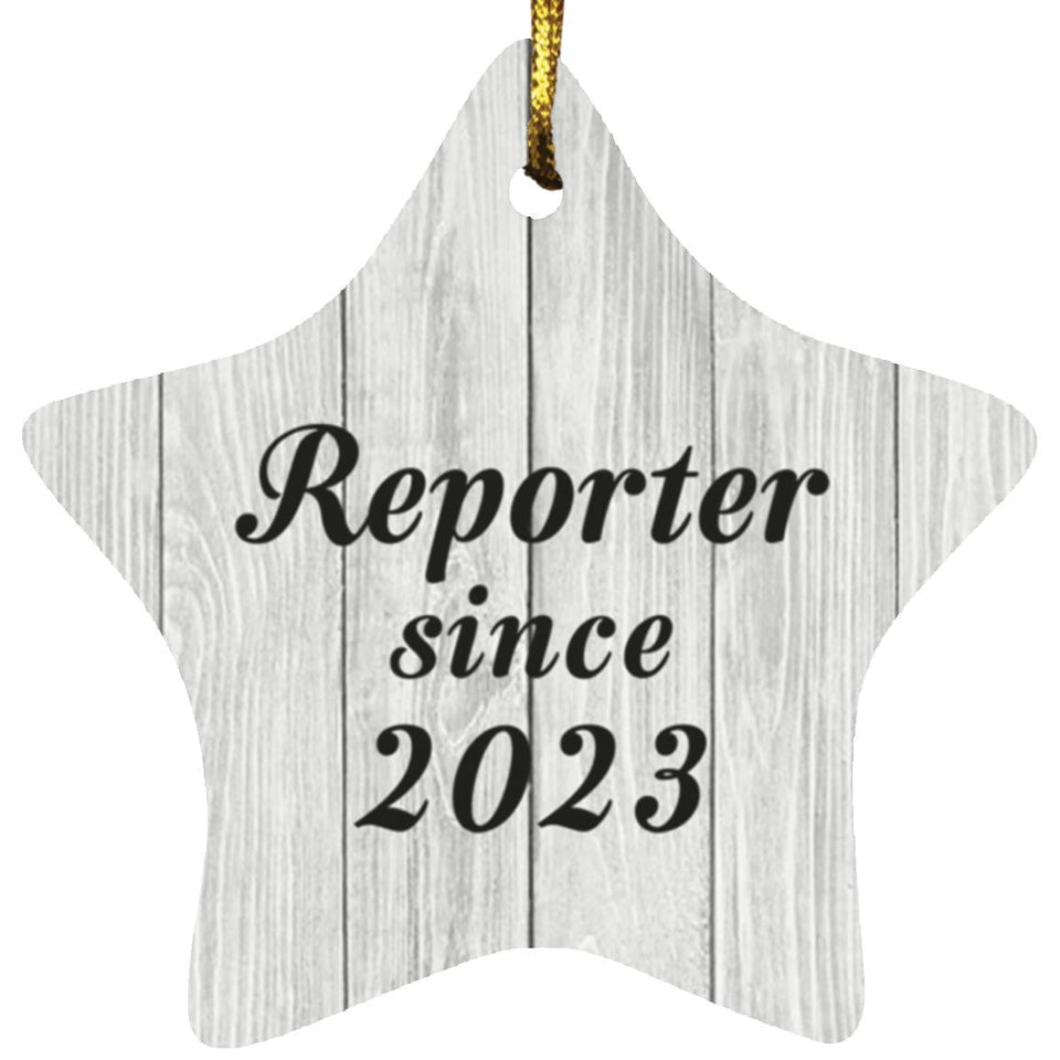 Reporter Since 2023 - Star Ornament F