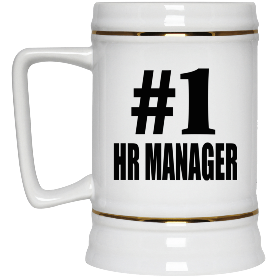 Number One #1 HR Manager - Beer Stein