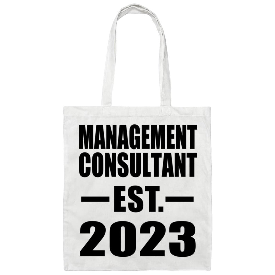 Management Consultant Established EST. 2023 - Tote Bag White