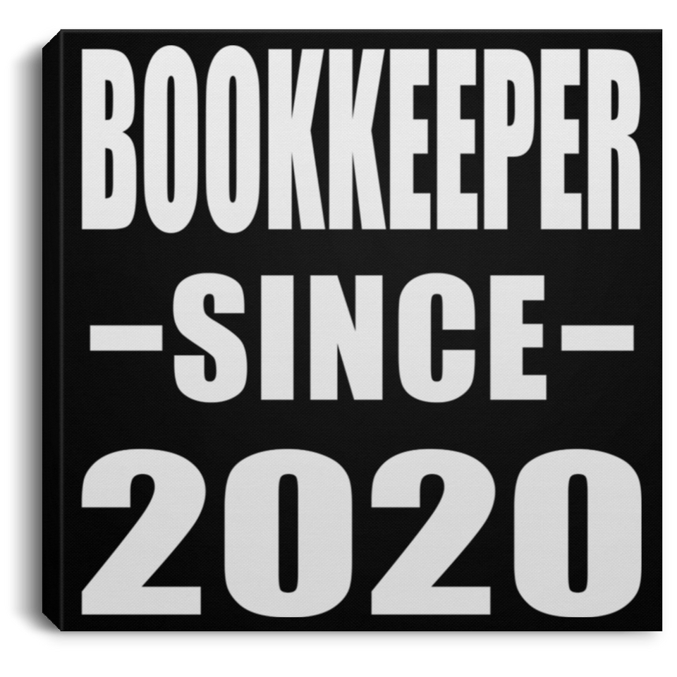 Bookkeeper Since 2020 - Canvas Square