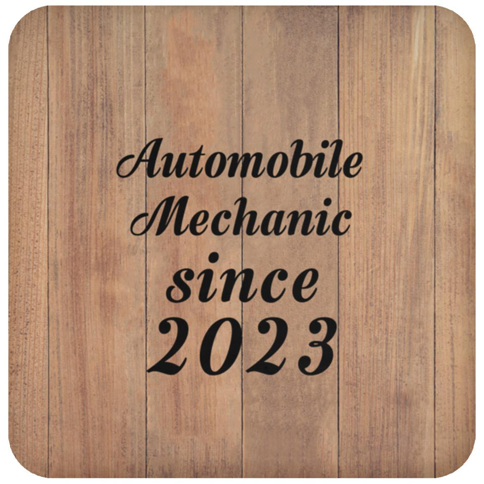 Automobile Mechanic Since 2023 - Drink Coaster C