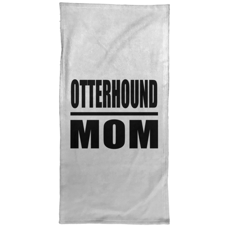 Otterhound Mom - Hand Towel