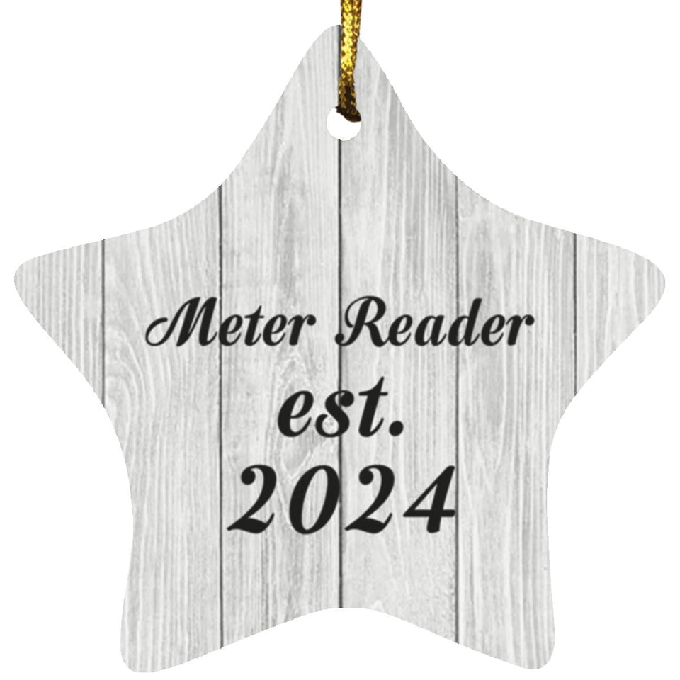 Meter Reader Established Est. 2024 - Star Ornament F