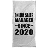 Online Sales Manager Since 2020 - Hand Towel