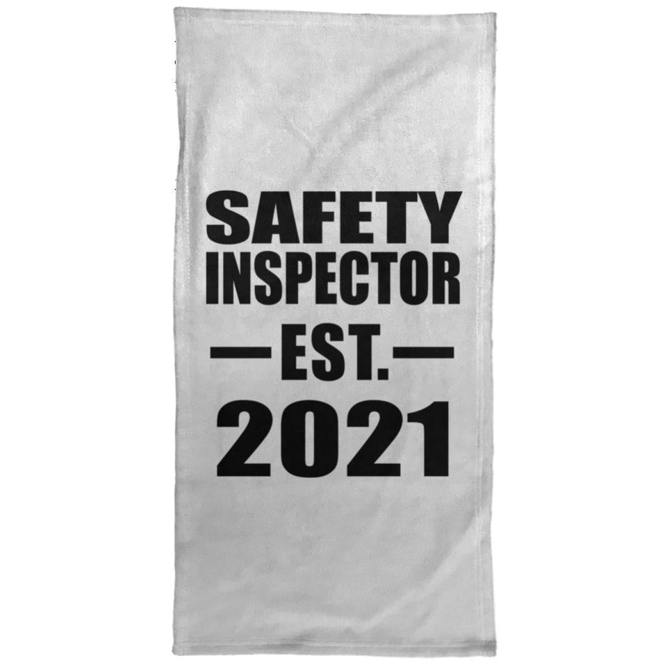 Safety Inspector Established EST. 2021 - Hand Towel