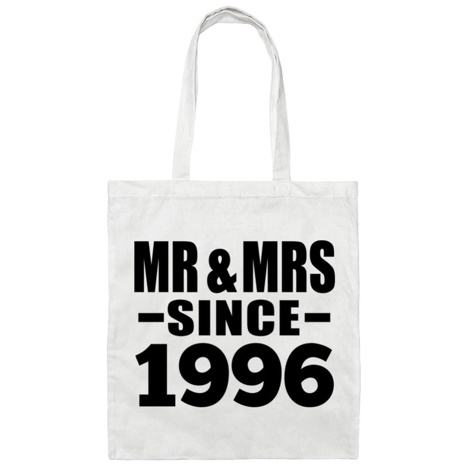 28th Anniversary Mr & Mrs Since 1996 - Tote Bag White