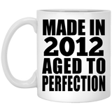 12th Birthday Made In 2012 Aged to Perfection - 11 Oz Coffee Mug