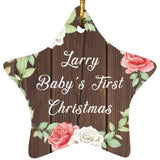 Larry Baby's First Christmas - Star Ornament A