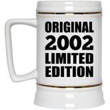 22nd Birthday Original 2002 Limited Edition - Beer Stein