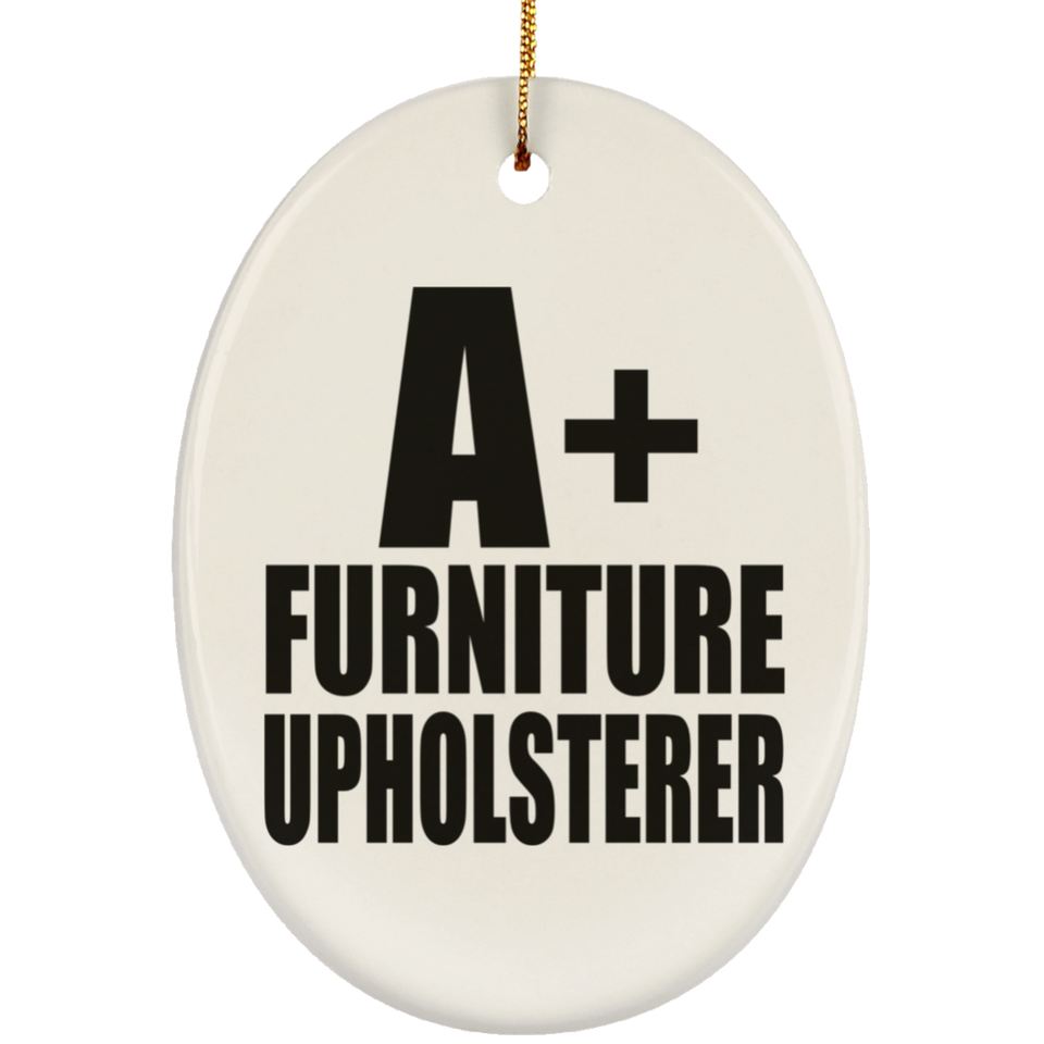 A+ Furniture Upholsterer - Oval Ornament