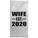 Wife Established EST. 2020 - Hand Towel