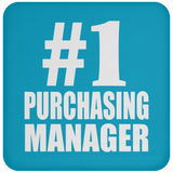 Number One #1 Purchasing Manager - Drink Coaster