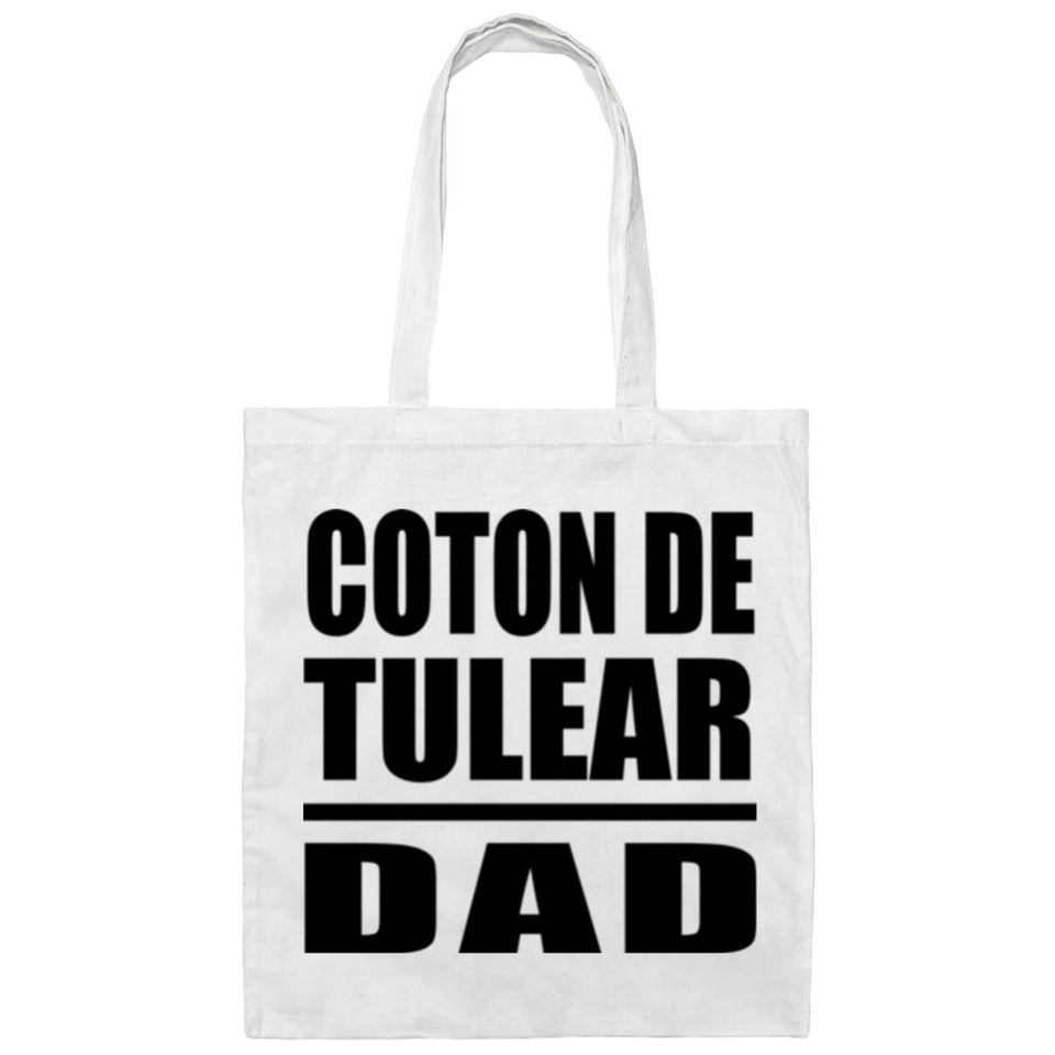 Coton De Tulear Dad - Tote Bag White