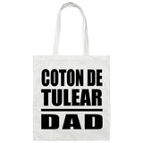 Coton De Tulear Dad - Tote Bag White