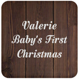 Valerie Baby's First Christmas - Drink Coaster D