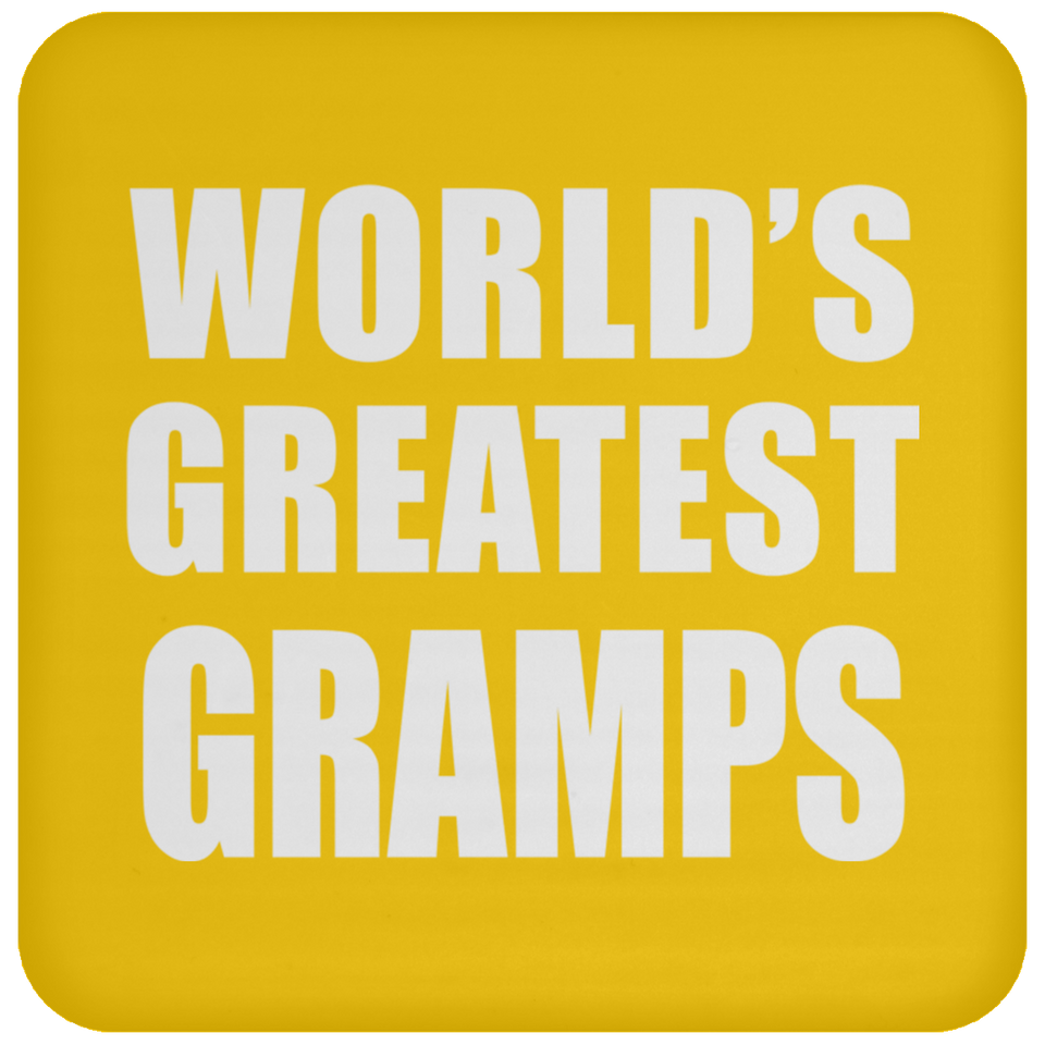 World's Greatest Gramps - Drink Coaster