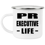 PR Executive Life - 12oz Camping Mug