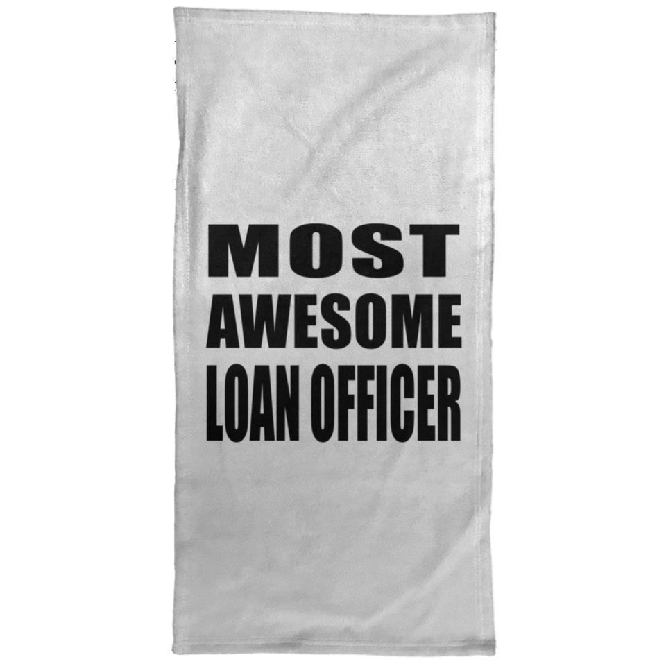 Most Awesome Loan Officer - Hand Towel