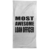 Most Awesome Loan Officer - Hand Towel