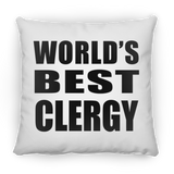 World's Best Clergy - Throw Pillow