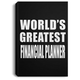 World's Greatest Financial Planner - Canvas Portrait