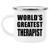 World's Greatest Therapist - 12oz Camping Mug