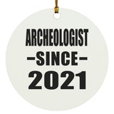 Archeologist Since 2021 - Circle Ornament