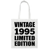 29th Birthday Vintage 1995 Limited Edition - Tote Bag White