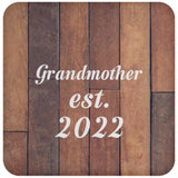 Grandmother Established Est. 2022 - Drink Coaster E