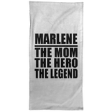 Marlene The Mom The Hero The Legend - Hand Towel