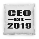 CEO Established EST. 2019 - Throw Pillow
