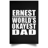 Ernest World's Okayest Dad - Poster Portrait