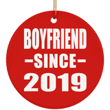 Boyfriend Since 2019 - Circle Ornament