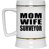 Mom Wife Surveyor - Beer Stein