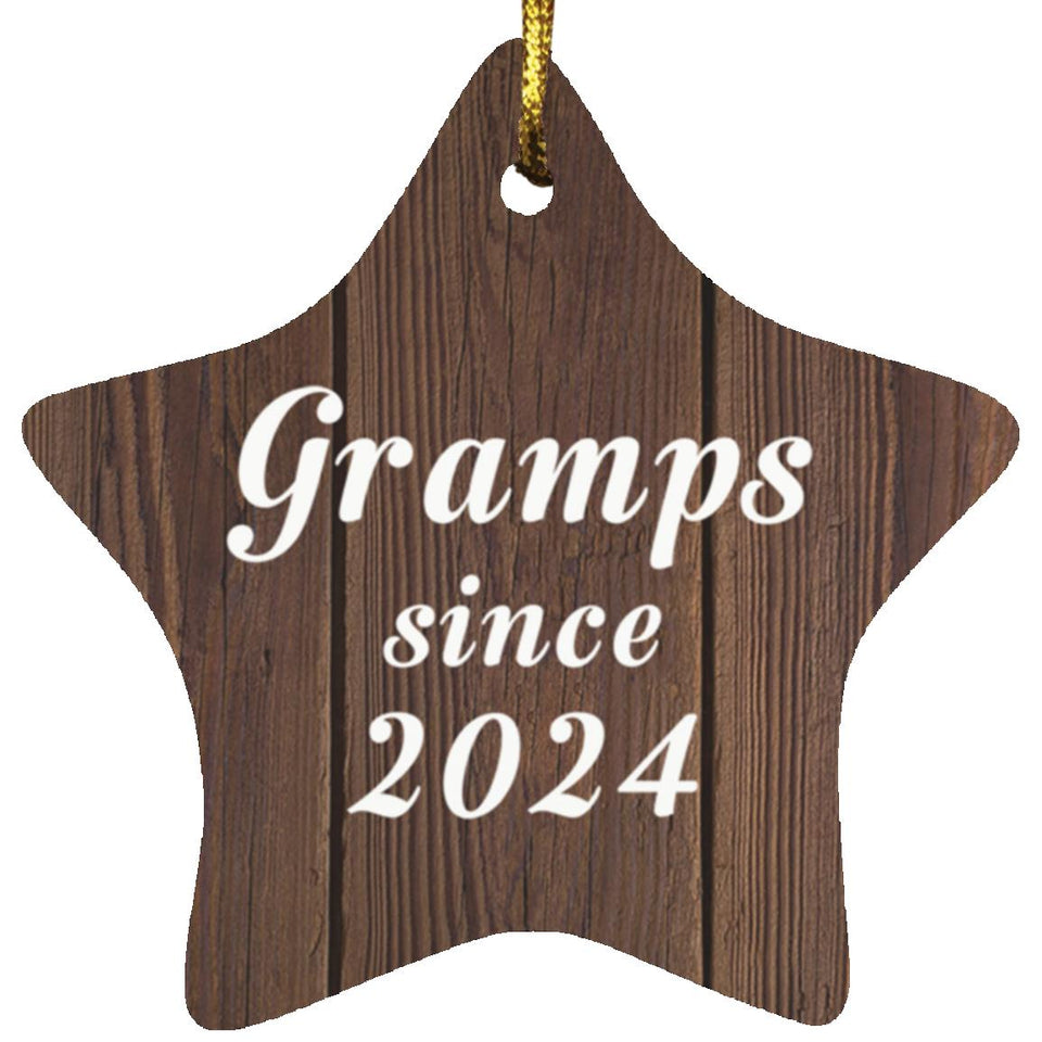 Gramps Since 2024 - Star Ornament D