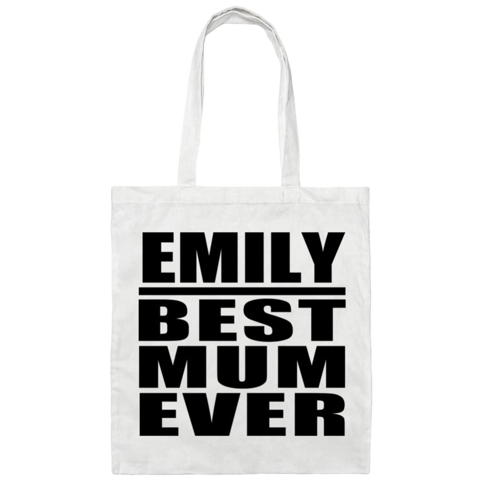 Emily Best Mum Ever - Tote Bag White