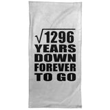 36th Anniversary Square Root of 1296 Years Down Forever To Go - Hand Towel