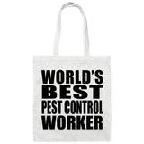 World's Best Pest Control Worker - Tote Bag White