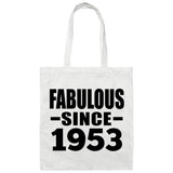 71st Birthday Fabulous Since 1953 - Tote Bag White