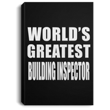 World's Greatest Building Inspector - Canvas Portrait