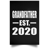 Grandfather Established EST. 2020 - Poster Portrait