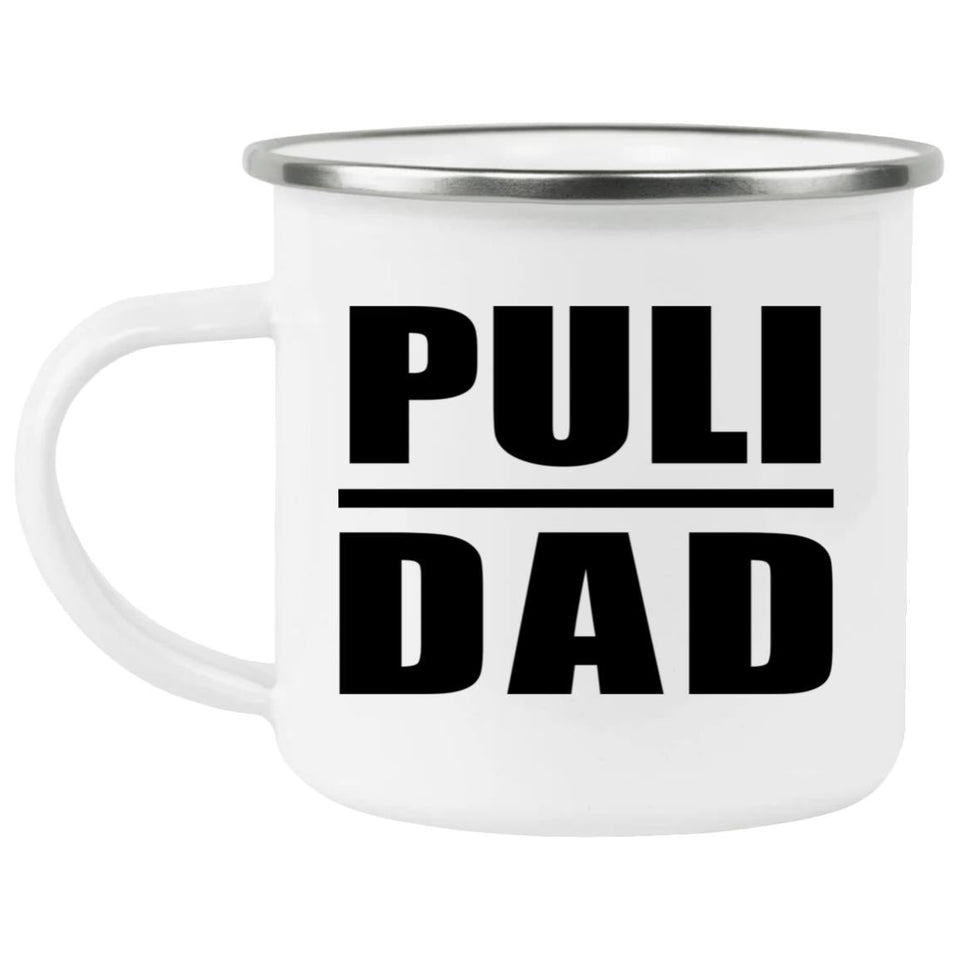 Puli Dad - 12oz Camping Mug