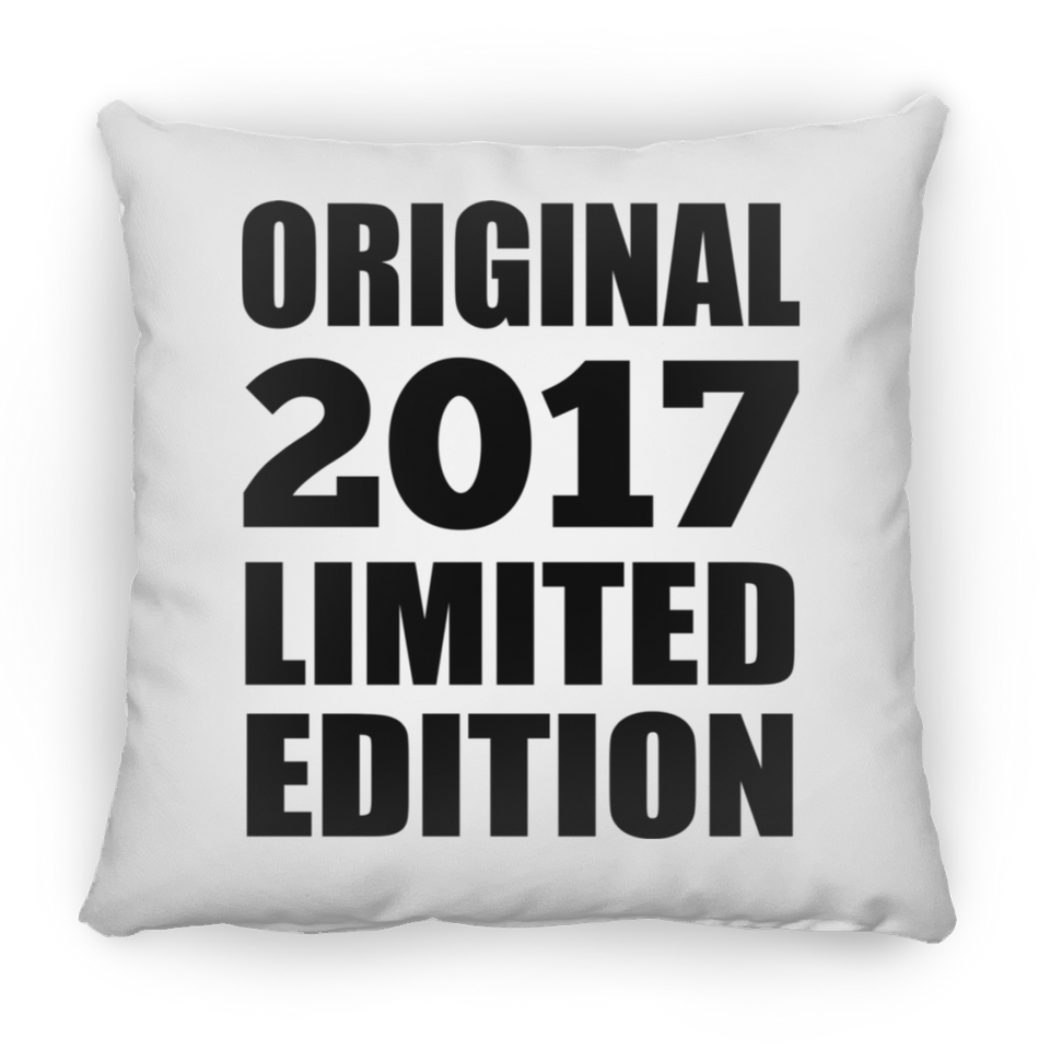 7th Birthday Original 2017 Limited Edition - Throw Pillow