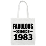 41st Birthday Fabulous Since 1983 - Tote Bag White