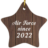 Air Force Since 2022 - Star Ornament D