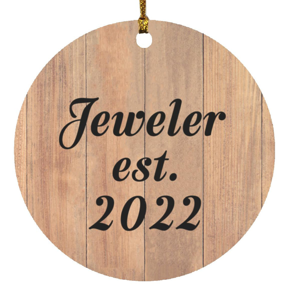 Jeweler Established Est. 2022 - Circle Ornament C
